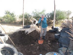 compost permaculture l'ombre du palmier