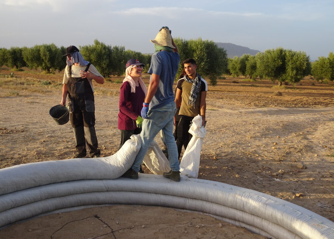 formation écodômes chantier école superadobe